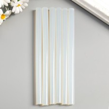 Glue for adhesive pistol in the rods transparent d = 1.1 cm set 6 pcs
