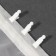 Close for curtains, 35 × 20 × 10 mm, white color