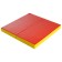 Mat ONLYTOP, 100x100x10 cm, 1 addition, red/yellow color