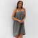 Ethel towel, col. Gray, wives. Pareo 75x150 cm, 100% polyester, 300 g/m2