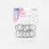 Ring for Baltok D20mm (nab 10 pcs price for nab) Metal silver au