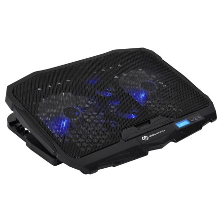 Digma d-ncp170-4 laptop stand 390x280x28mm 2xusb 4x 70/125mmfan 750g black
