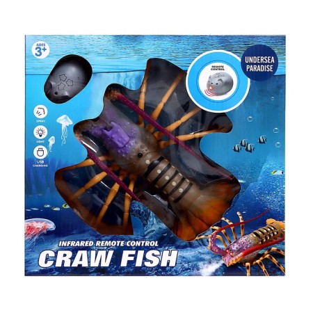 Omar radio -controlled CRAW FISH, light effects-8