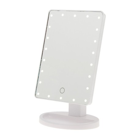 Luazon KZ-06 mirror, backlight, 26.5 x 16 x 12 cm, 22 diodes, sensory button, white-2