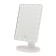 Luazon KZ-06 mirror, backlight, 26.5 x 16 x 12 cm, 22 diodes, sensory button, white