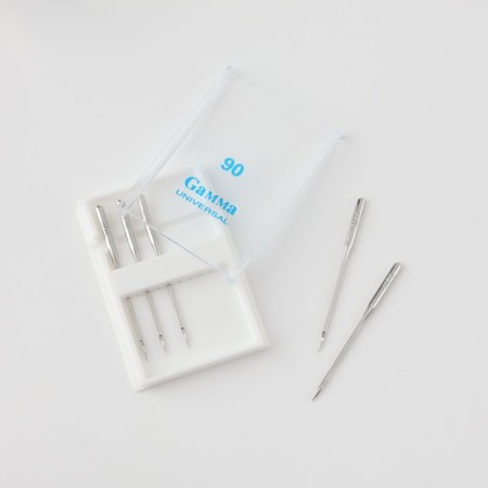 Needles for household sewing machines, universal, No. 90, 5 pcs, nu-1