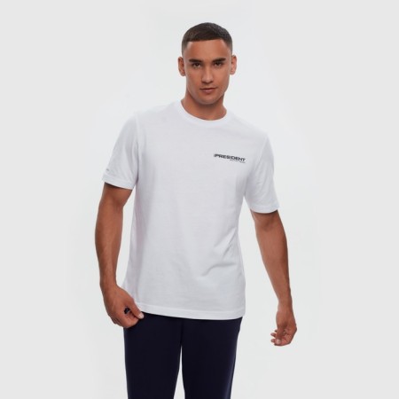 President T -shirt, size m, white color-1