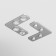 Corner connector for Exiley Gravity of the stretch ceiling, 2 pcs