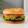 Piggy bank "Hamberger" height 7.5 cm, D-13 cm