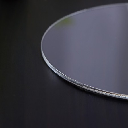 Acrylic substrate, circle d = 15 cm, h = 0.3 cm, the color is transparent-1