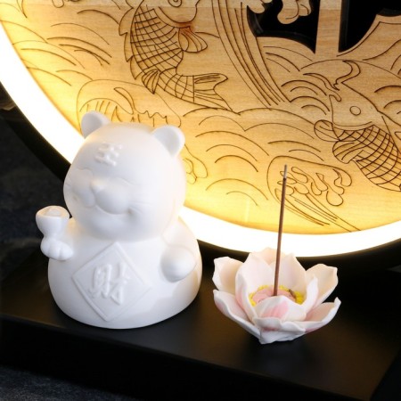 Set of incense on the stand "sea depths" 33x30cm, with USB backlight-1