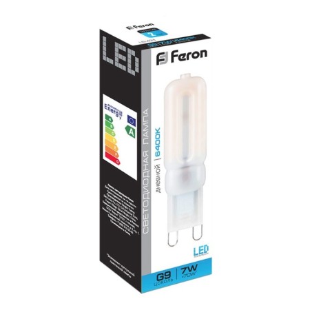 LED LED Feron, G9, 7 W, 230 V, daylight-1