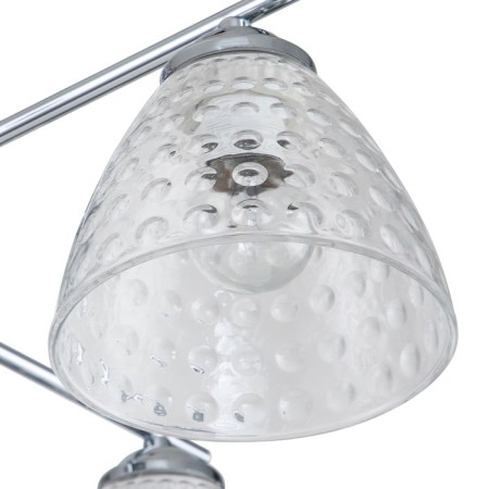 Ceiling lamp 4x60W E27, size 56x56x20 cm-3