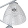 Ceiling lamp 4x60W E27, size 56x56x20 cm