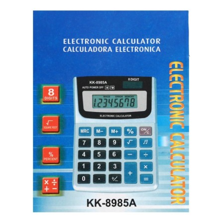 Desktop calculator, 8 - discharge, kk - 8985A, with a melody-4
