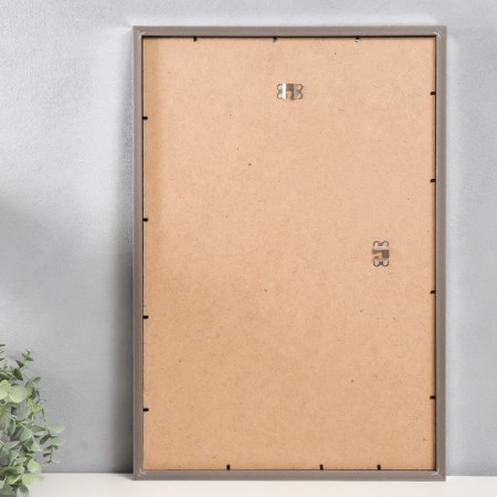 Photo frame plastic "Mira" 40x60 cm 021 silver (plastic screen)-2