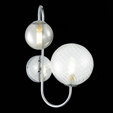 Sconces st. SL1124.101.02. Vinetto. 2x5 watts, G9, 4000k, 19.5x36 cm, chromium color-6