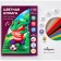 Color paper A5, 10 sheets, 10 colors "crocodile", offset 65 g/m2, magical (gold+silver), bilateral, in the folder
