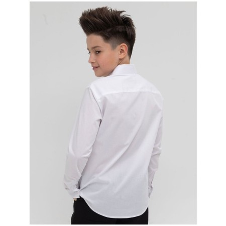 Surchachka upper for boys, height 140 cm, white color-4