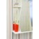 Cabinet-mirror lina 55 white gloss, left 26.5 cm x 55 cm x 73 cm
