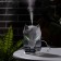 Air humidifier Luazon HM-12 "Volk", ultrasonic, 650 ml, 2 W, submersible, USB, white