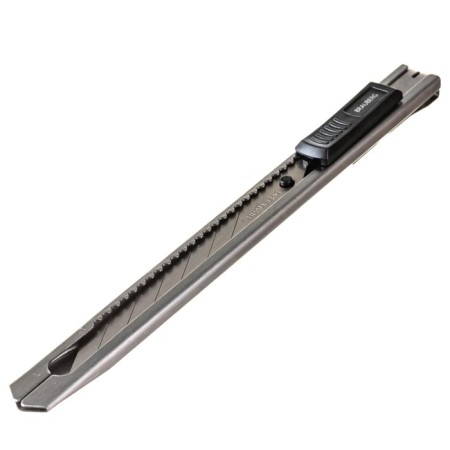 Universal knife Brauberg Extra 30 237084, metal case, autofixer, 9 mm-1