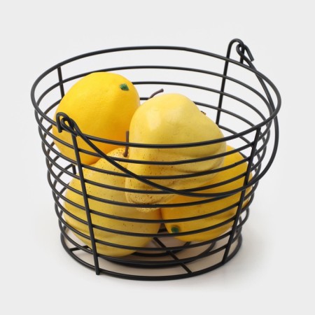 Dilyana fruit, 19.5 × 19.5 × 13 cm, black color-3