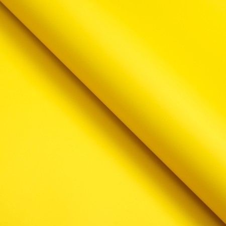 Matte film, basic colors, yellow, 57cm*10m-2