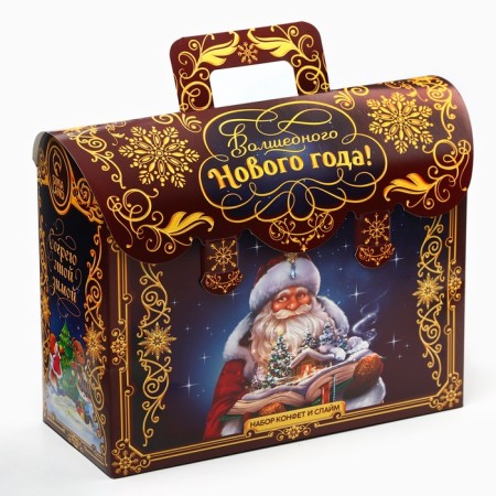 Sweet children's New Year's gift "Santa Claus", sweets + SKIM, 500 g