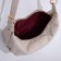 Bag bag, lightning department, adjustable belt, milk color