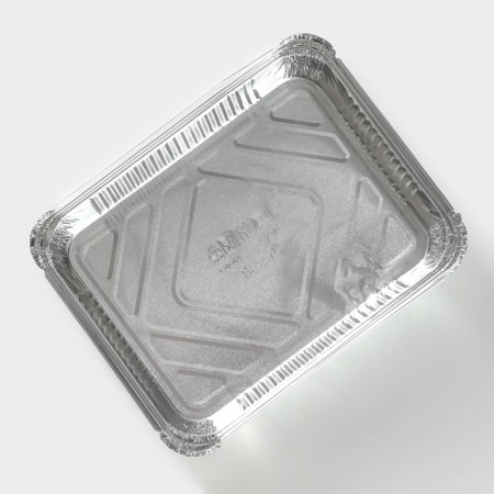 Foil form for baking and baking of the share, 1.1 l, 225 × 175 × 35 mm, 2 pcs/un-1