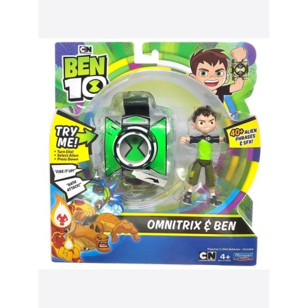 Game set Ben 10, basic: Bena figure, 12.5 cm + omnitrix watch-3