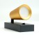Wall lamp Feron ML1850, IP20, GU10, 35 W, 65x60x140 mm, color gold and black