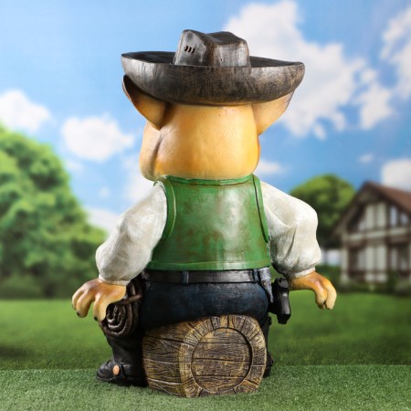 Garden figure "Sheriff" 52x40x67cm-2