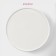 Top for cakes and desserts Porcelain shares "Gloria", D = 21.5 cm, white color