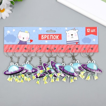 PVC keychain "UFO" 5.2x6.2 cm-2