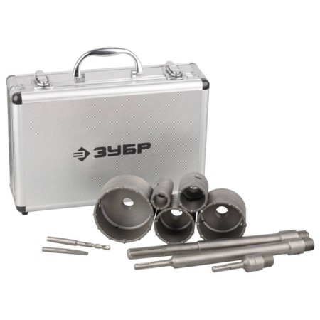 A set of crowns of the bison 29185-H10, by concrete, SDS+ and SDS-MAX, 10 items-1