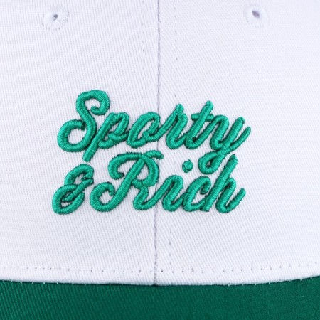Men's cap Sporty & Rich, white color, rr 56-3
