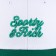 Men's cap Sporty & Rich, white color, rr 56