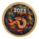 New Year. Chocolate medal "Happy 2025", 25 g