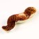 New Year's Magnet Soft "snake", golden