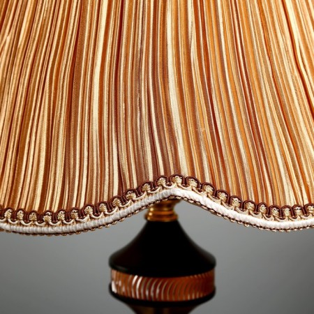 Highway lamp "Amanda" 1x40W E27 220V gold-black 25x25x39 cm Risalux-3