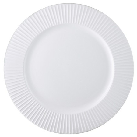A set of lunch plates Liberty Jones Soft RipPles, 27 cm, white color-6