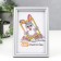 Photo frame plastic 10x15 cm 140 gray