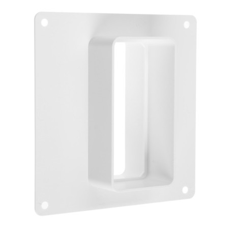 Zein ventilation duct connector, 55 x 110 mm, with an overhead plate-3