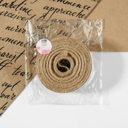 JUT tape, 25 mm, 4.5 ± 0.5 m, beige color-2