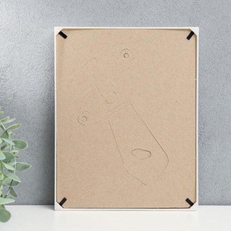 Photo frame plastic L-1 15x21 cm pearl (plastic screen)-2