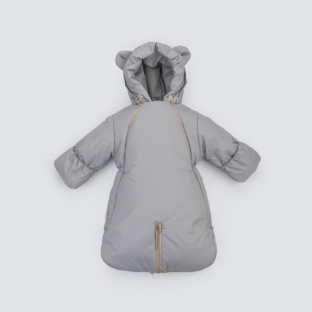 Kinderlitto transformer Kinderlitto "New Piccolino", height 68-80 cm, color Gray-1