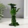 Souvenir Polystone Lak "The Frog is hiding from the rain" 8.5x5.8x14 cm