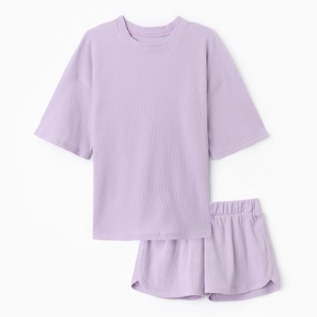 Female set (T -shirt, shorts) KAFTAN BASIC Line, p. 42, lilac-6
